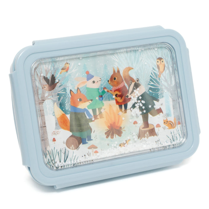 Lunchbox bento bonfire animals