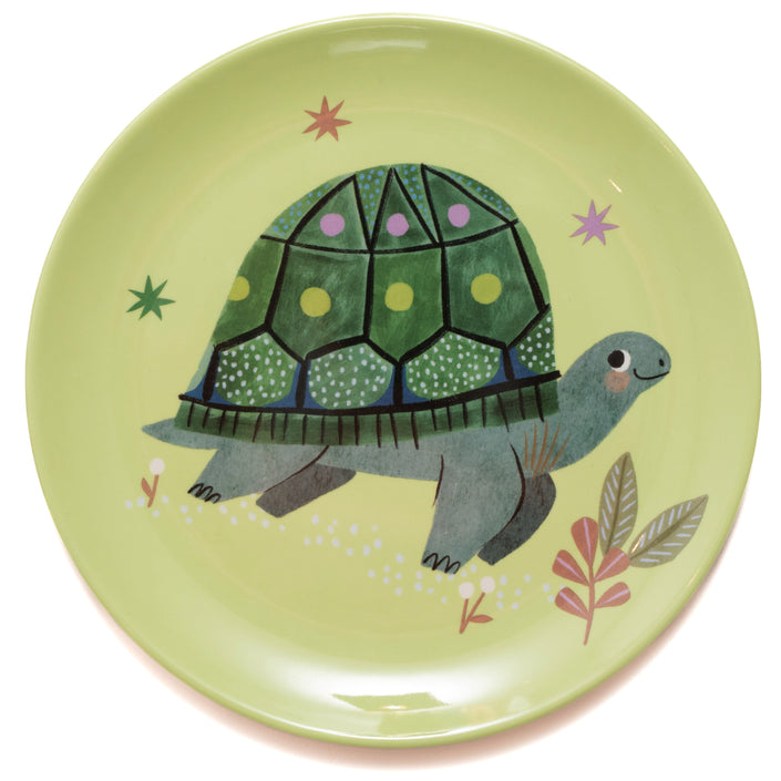 Melamine plate turtle