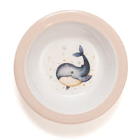 Melamine bowl whale