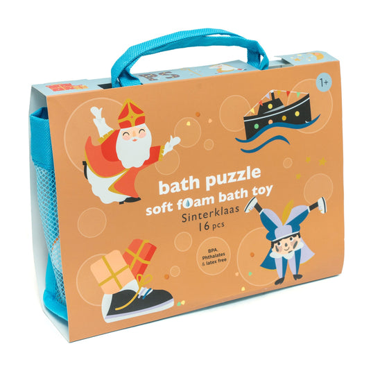 Soft foam bath puzzle sinterklaas