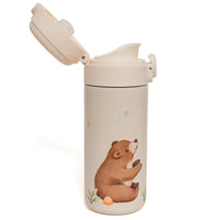 Stainless steel insulated drinking bottle bear and stars