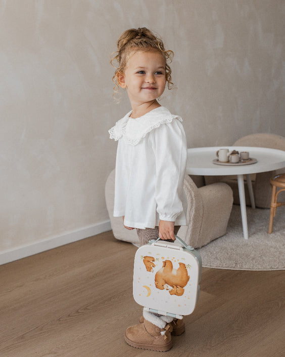 Bento lunch box bears and stars LB56Bf