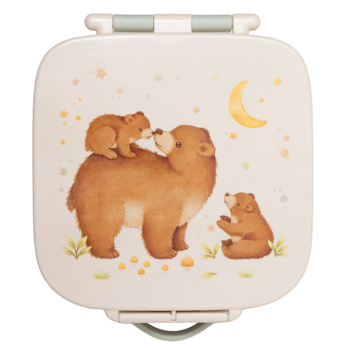 Bento lunch box bears and stars LB56Bg