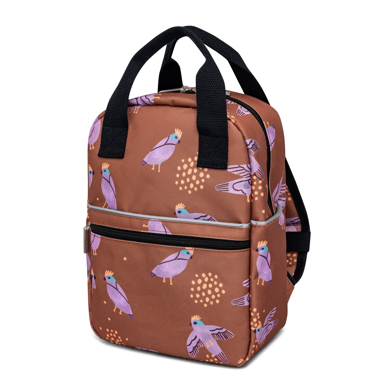 Kenzo Multicolor Backpack vintage birds of paradise 2014 collection Backpack birds of paradise S – Petit Monkey main image 2