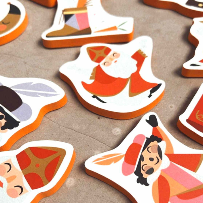 Soft foam bath puzzle sinterklaas