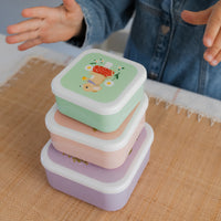 Lunchbox set animals picnicLB57f