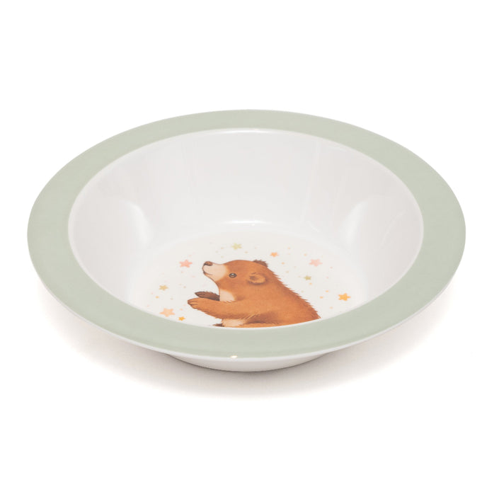 Melamine bowl bear and stars MB19c