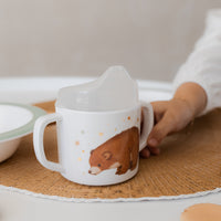 Melamine cup bear and starsMCB24c