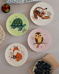 Melamine plate fox MP43d