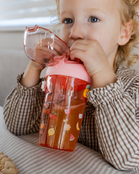 Sparkling fruits drinking bottle