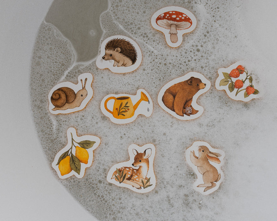 Soft foam bath puzzle bear and friendsPMBT4f