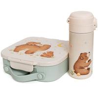 Stainless steel insulated drinking bottle bear and stars VSB6g