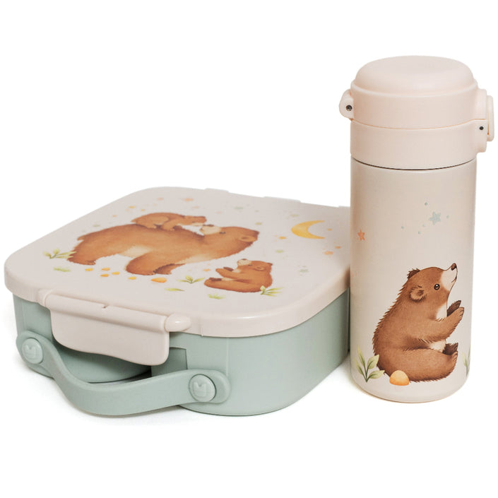 Stainless steel insulated drinking bottle bear and stars VSB6g