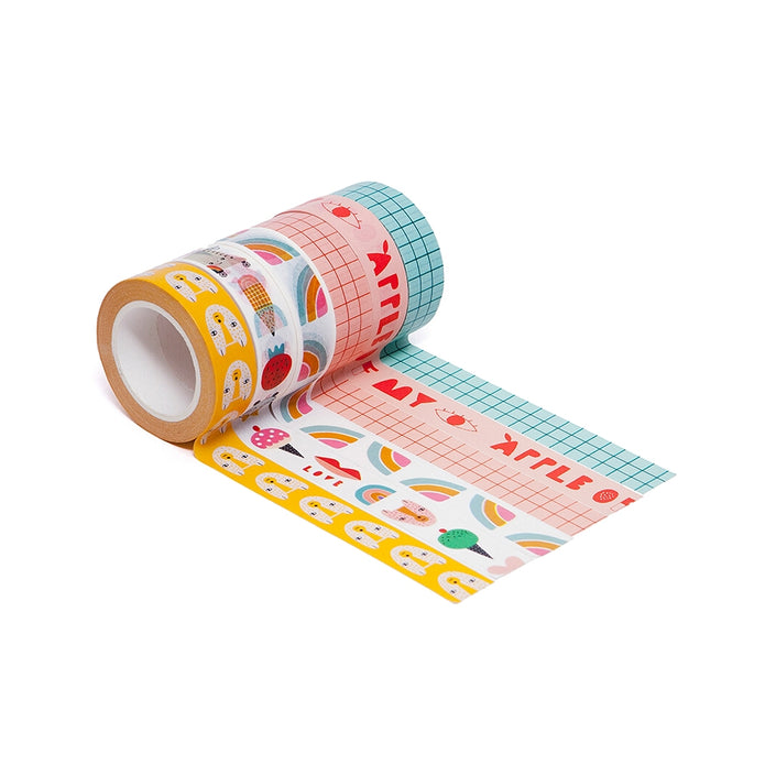 6 Washi tapes apple of my eye