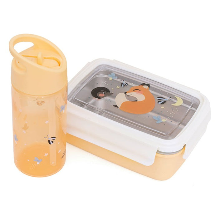 Drinking bottle fox & fireflies