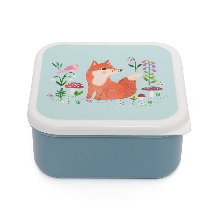 Lunchbox set woodland stone blue