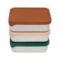 Stainless steel lunchbox Riley dawn rose