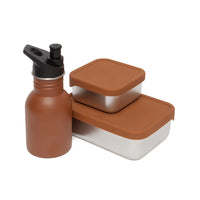 Stainless steel lunchbox Riley baked clay