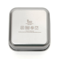 Stainless steel lunchbox Mae pine green