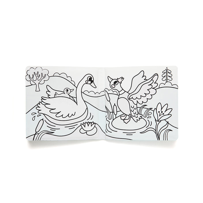 Splish Splash magic bath book fly