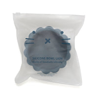 Silicone suction bowl lion balsam blue