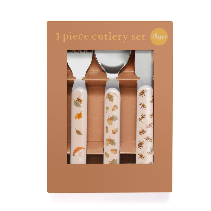 Cutlery set bear sage