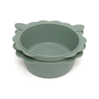 Petit Monkey bowls lammy slate green