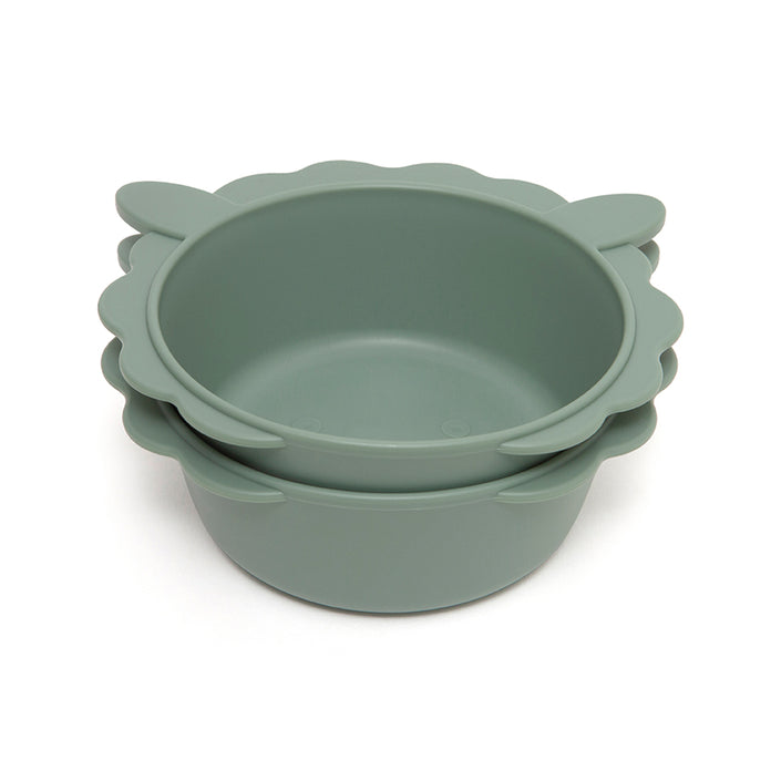 Petit Monkey bowls lammy slate green