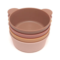 Petit Monkey bowls bear hazel