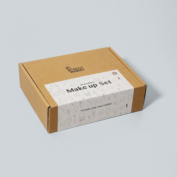 Wooden make up set