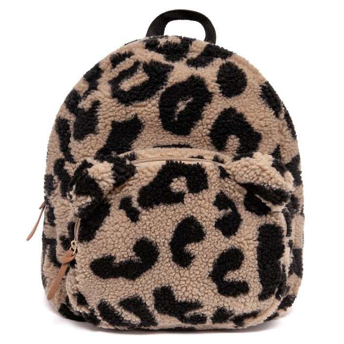 Backpack teddy leopard