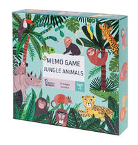 Memo game jungle animals / 3 yrs+