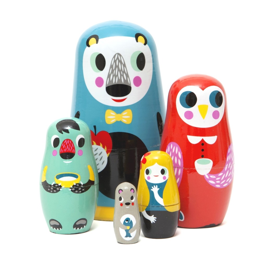 Petit monkey store nesting dolls