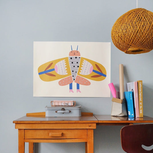 Poster Find your wings 70 x 50 cm