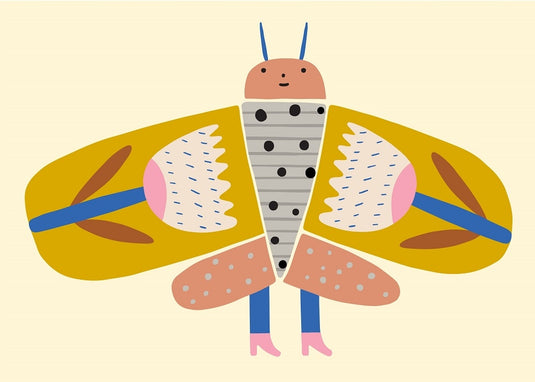 Poster Find your wings 70 x 50 cm