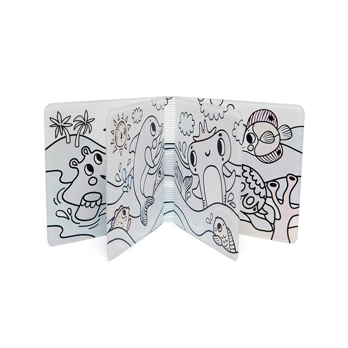 Splish Splash magic bath book sea