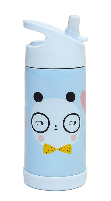 Stainless steel drinking bottle panda love