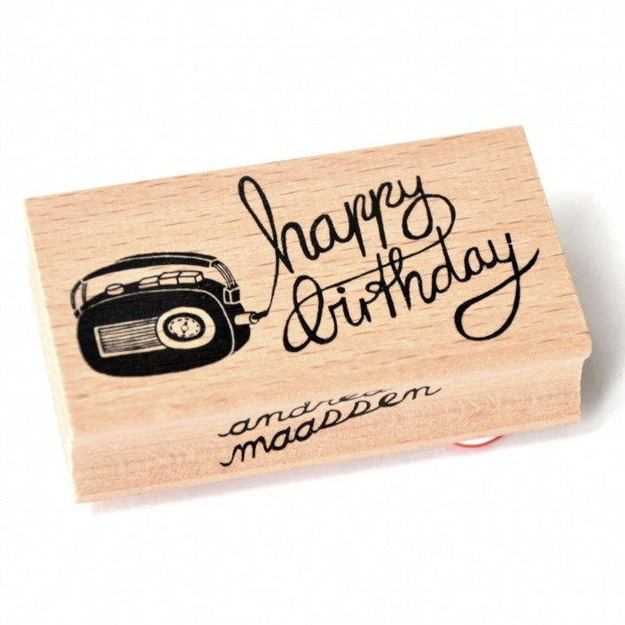 Stamp happy birthday radio