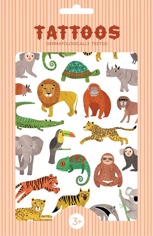 Tattoos Jungle animals