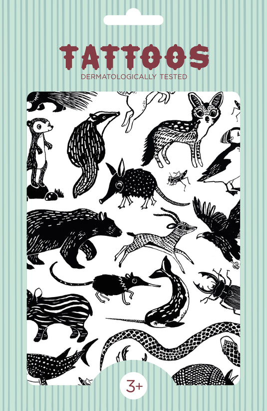 Tattoos Black animals