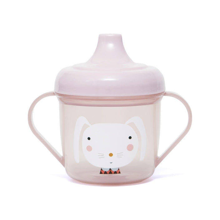 Training cup rabbit pink