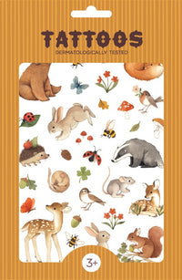 Tattoos a day in the woods