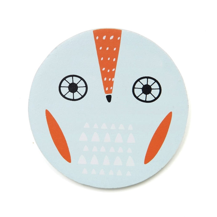 Wooden letter O - owl