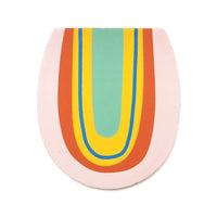 Wooden letter U - upside down