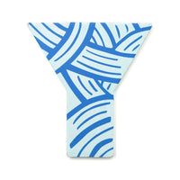 Wooden letter Y - yarn