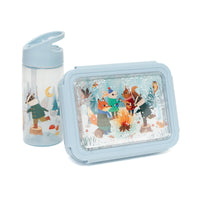 Drinking bottle bonfire animals