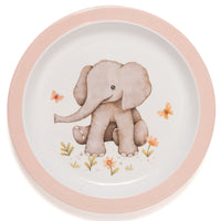 Melamine plate elephant