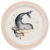 Melamine plate whale