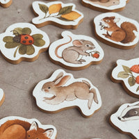 Soft foam bath puzzle bear and friends