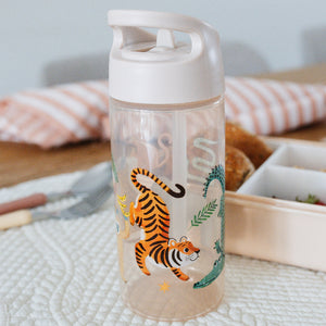 Drinking bottle upside down animalsDB481